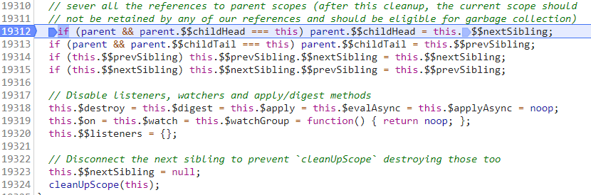 AngularJS Cleaning Up Scope #1